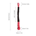 thumbnail image 1 of Cuerda de cinta de remolque de coche 38000 libras gancho en forma de U correa de remolque SUV para ATV (rojo) Sywqhk Accesorios para autos y motos, 1 of 2
