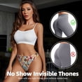 thumbnail image 4 of Lollipop Cone Donut Prints Thongs for Women - No Show Seamless Womens Thongs Underwear, Soft Stretch G String Thongs for Women,Cuteness Ladies Breathable Thong Bikini Panties Briefs, 4 of 5