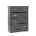 thumbnail image 3 of Storkcraft Brookside 4 Drawer Nursery Chest, Gray, 3 of 12