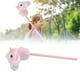 thumbnail image 1 of Plush Hobby Horse Stick Toy Cartoon Diseño 2 Efectos De Sonido De 70 Cm Juguetes De Caballo Ideales Para Niños Con Material De PVC Para Varias Ocasiones, 1 of 7