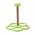 thumbnail image 2 of Percha giratoria para pájaros con forma de molino de viento. Entretenimiento sensorial. Accesorio para jaula. Diversión. Verde, 2 of 9