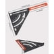 thumbnail image 2 of Escuadra de carpintero, transportador triangular multifuncional, regla triangular plegable, herramienta de marcado de aluminio con lápiz automático y recarga, adecuada para carpintería TUNC Sencillez, 2 of 5