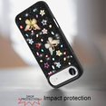 thumbnail image 3 of For iPhone 17 Air Butterfly Ornaments Diamond Bling Glitter Hybrid Case - Black, 3 of 3