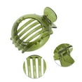 thumbnail image 2 of Unique Bargains 1 Pc Fashion Round Hollow Hair Clips Hairdo Clip Green, 2 of 5