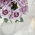 thumbnail image 4 of BalsaCircle 2 Lavender Bushes 17" Artificial Flowers Silk Roses Bouquets Party Events Decorations, 4 of 8