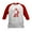 Red/White, variant on CafePress - Happy Easter Bunny Baseball Jersey - Kids Cotton Baseball Jersey, 3/4 Sleeve Shirt
