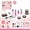 Black-F, variant on Deluxe Hair Styling Doll Head, Pretend Play Makeup Toy with Comb & Accessories, Salon Hairstyle Kit, Gift for Girls, Batteries Not Included