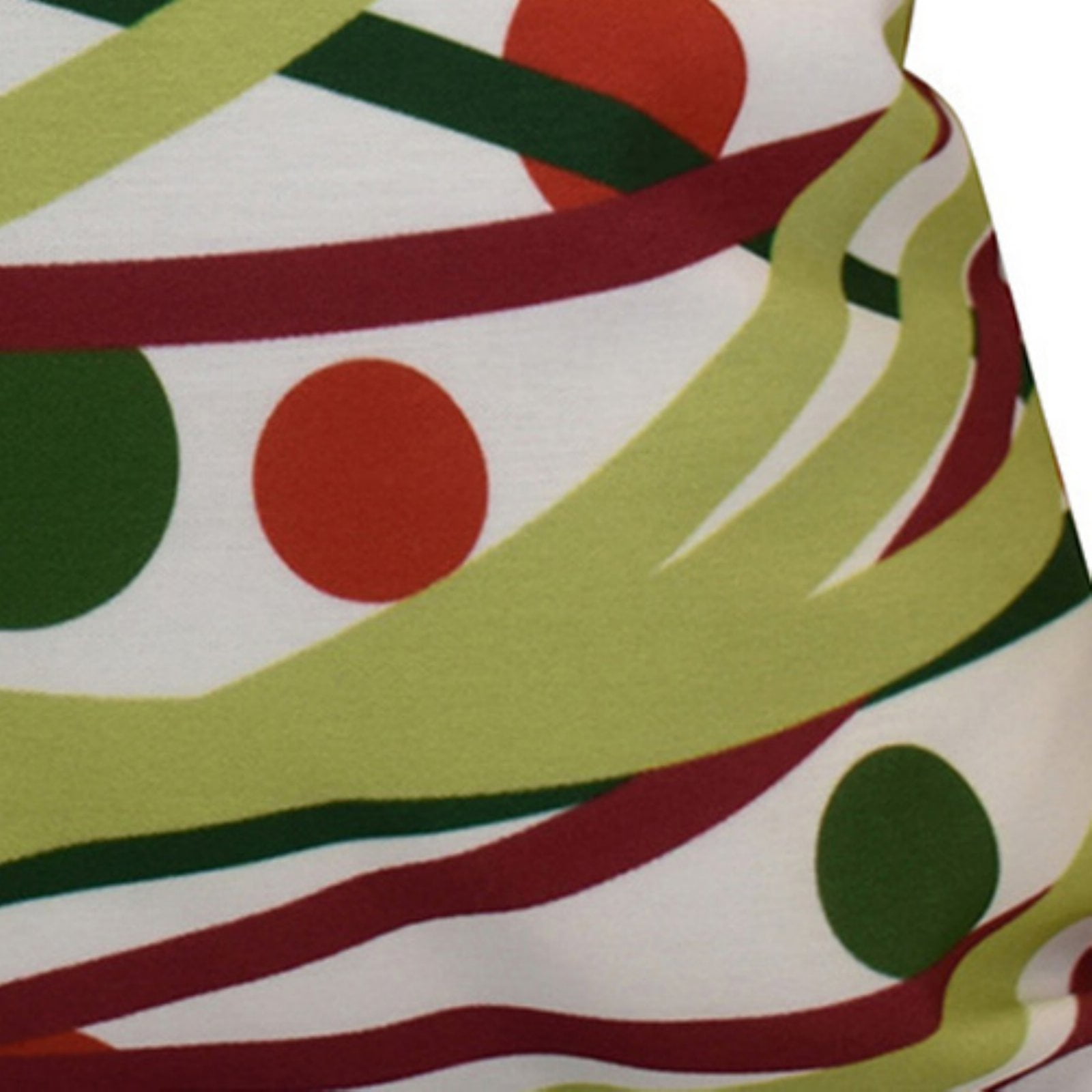 Simply Daisy Doodle Decorations Geometric Print Outdoor Pillow