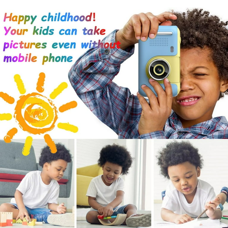 Kids Selfie Camera, Christmas good Birthday Gifts for Boys Age 3-9, HD Digital