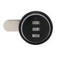 thumbnail image 1 of Drawers Combination Lock, RV Password 3-Digit Coded Lock  for Drawers Black,Silver, 1 of 8
