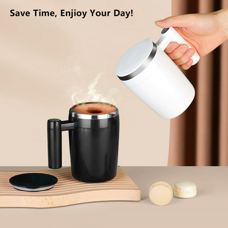 New Automatic Mixing Cup USB Rechargeable Self Stirring Mug Travel Sport  Drinking Shaker Bottle BPA-Free Coffee Milk Tea Mixer