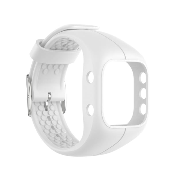 Correas De Silicona Para Reloj, Correas De Repuesto Suaves Y Cómodas Con Hebilla De Acero, Correa De Reloj Compatible Con Polar A300 Noticed EL016888-05