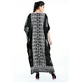 thumbnail image 4 of Gypsie Blu Women's Plus Size Kaftans Casual Long Maxi Dress for Ladies Summer Loose Kimono Caftans Sleepwear Online, 4 of 4