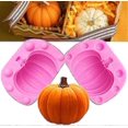 thumbnail image 5 of 4 Pairs Pumpkin Christmas Decoration Silicone Mold Tool Chocolate Candy Candle Mold Pumpkin Mold, 5 of 5