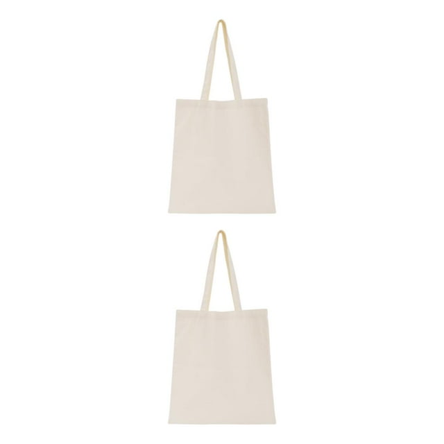 Redempat Large Capacity Tote Bag Stylish Shopping Solution Lightweight And Portable Beige 2Set
