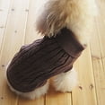 thumbnail image 3 of comerut Sleeveless Dog Sweater Elastic Breathable Stylish Warm Dog Cat Sweatshirt Pet Supplies, 3 of 8