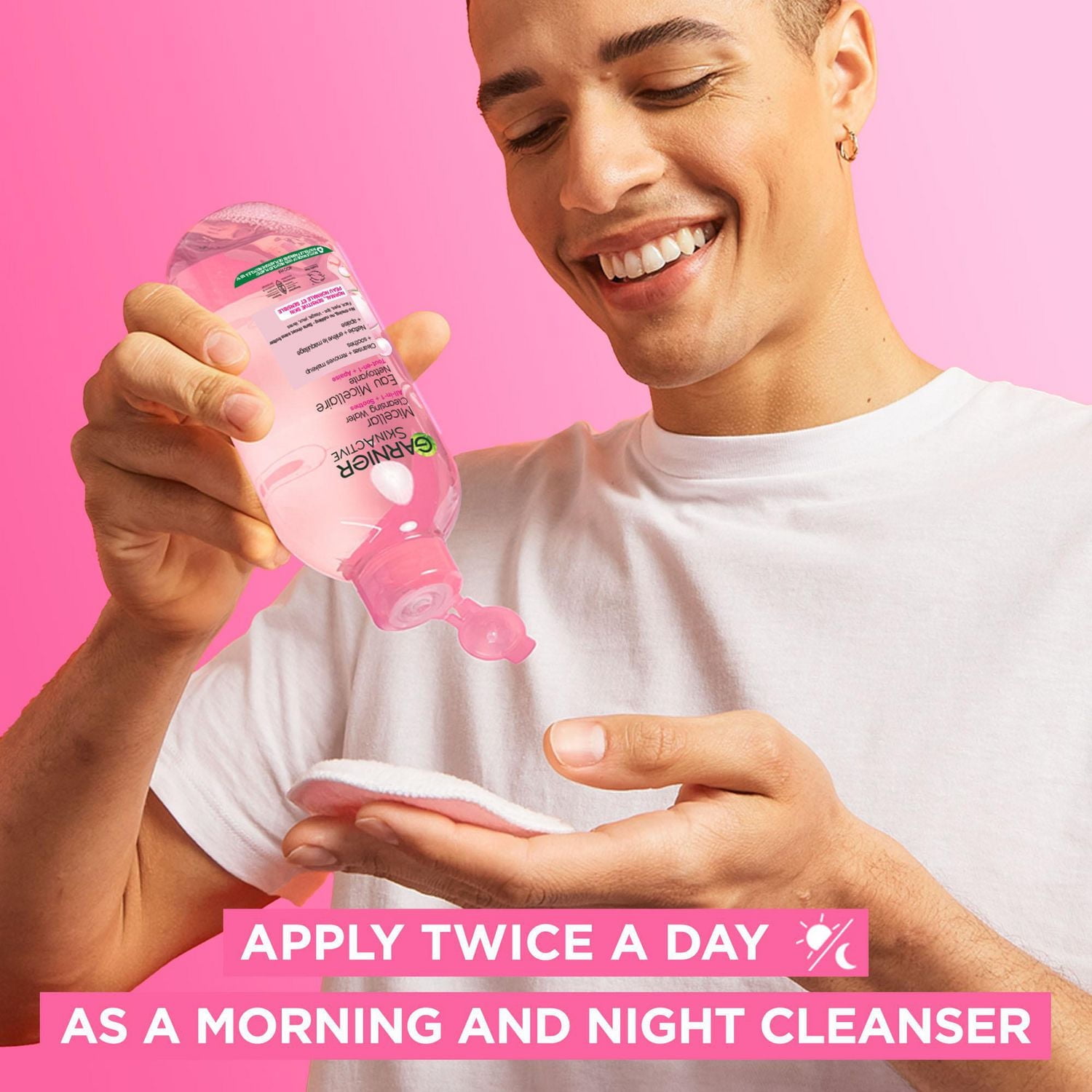 Garnier Eau nettoyante micellaire tout-en-un SkinActive de Garnier pour peau sensible  700 MLT Élimine le maquillage, nettoie, apaise<br>Aucun rinçage, aucun frottement