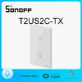 thumbnail image 2 of Interruptor de panel de EE. UU. Interruptor de luz de pared táctil WiFi inteligente Aplicación de teléfono de PC Temporizador de control remoto de voz seitruly EL002031-00, 2 of 2