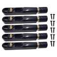 thumbnail image 4 of Xuanheng Headless Electric Guitar Bridge & Tailpiece Set Single Saddle Metal Spare Parts Guitar Parts Guitars Modification Accessories black 5strings, 4 of 8