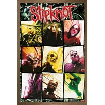 Slipknot - Grid Wall Poster, 14.725" x 22.375" Framed