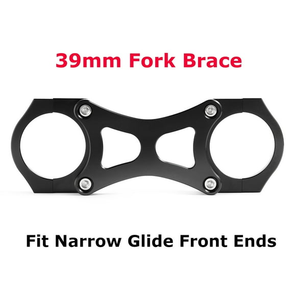 39mm Fork Brace Narrow Glide For Harley Dyna Super Glide FXD Sportster XL 883 2004-2006 XL 883C 00-06