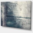 thumbnail image 2 of Grey Abstract Pattern Oil Painting - Abstract Canvas Painting, 2 of 3