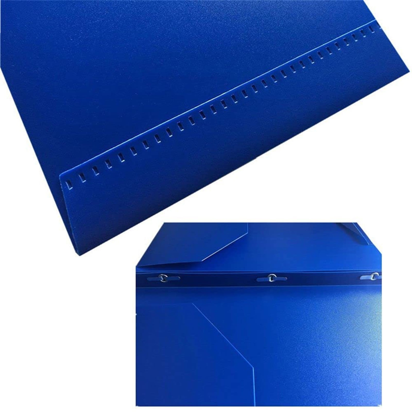 Dunwell Colored Plastic Folder With Pockets And Prongs (Assorted Colors 3 Pack) Colorful Folders With & School Folders With Fasteners