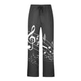 thumbnail image 5 of XINPING Summer Pants for Men Cotton Loose Fit Hiking Casual Pants Straight Leg -Resistant Flat-Front Chino Pant, 5 of 5