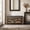 Black, variant on VKNOW 44.3" Entryway Shoe Storage Bench with Cushion, Hidden Storage and 2-Tier Shelf, Solid Wood Bedroom Bench for Entryway or Foot of Bed, Brown