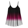 thumbnail image 6 of SwiftWear Women's Plus Size Camisole Spaghetti Strap Tank Top Pleated Loose Scoop Neck Gradient Summer Tunic Top for Casual Daily Wear, 6 of 6