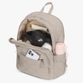 thumbnail image 4 of Classic Quilted Laptop Backpack – Hynes Eagle – Desert Khaki, 4 of 10