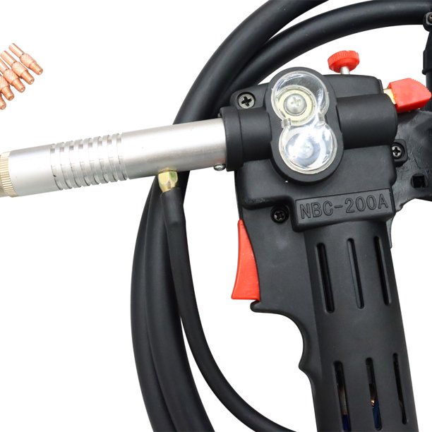 Pistola A Bobina In Alluminio Per Saldatrice MIG – Compatibile Millermatic 140, 180, 211 (Spoolmate 100) – 24V DC
