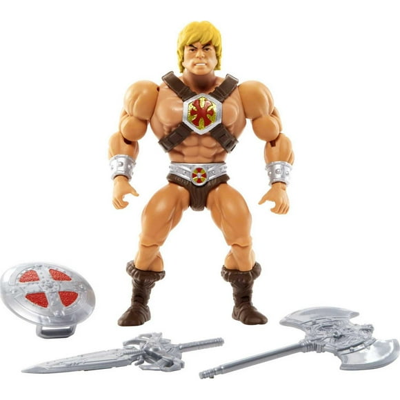 Masters of the Universe Origins 5.5-in He-Man Action Figure, Battle Figures for Storytelling Play and Display