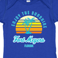 thumbnail image 4 of Inktastic Summer Enjoy the Sunshine Fort Meyers Florida in Blue Boys or Girls Baby Bodysuit, 4 of 5
