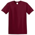 thumbnail image 4 of Gildan - Short Sleeve T-Shirt for Men's – S Size | 100% Heavy Cotton Crew Neck Tee, Assorted Color T-Shirt, 5.3 Oz | Single Pack - Garnet, 4 of 6