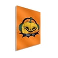 thumbnail image 1 of Awkward Styles Halloween Metal Print Wall Art Pumpkin Music Home Decor, 1 of 5