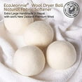 thumbnail image 3 of Cadorn 6 - Piece Wool Dryer Balls, Reusable Felt Laundry Balls, Natural Fabric Softener, Anti - Static Dryer Sheets Alternative, 3 of 9