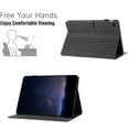 thumbnail image 4 of for Samsung Galaxy Tab A9+ 11.0" 2023 SM-X210 / SM-X215 / SM-X216 Folio Case, Slim PU Leather Case with Smart Auto Wake / Sleep Stand with Pencil Holder and Card Slots Cover for Tab A9 Plus, Black, 4 of 9