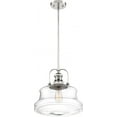 thumbnail image 6 of 60/6758-Nuvo Lighting-Basel-1 Light Pendant-13.75 Inches Wide by 14.63 Inches High-Polished Nickel Finish, 6 of 6