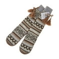 thumbnail image 3 of Muk Luks Traditional Tassel Knit Slipper Socks, 3 of 7