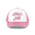 thumbnail image 2 of Paris Hilton Women's That's Hot Y2K Trucker Hat, One Size, Cotton Candy, 2 of 4
