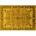 thumbnail image 1 of Ahgly Company Indoor Rectangle Oriental Yellow Traditional Area Rugs, 4' x 6', 1 of 4
