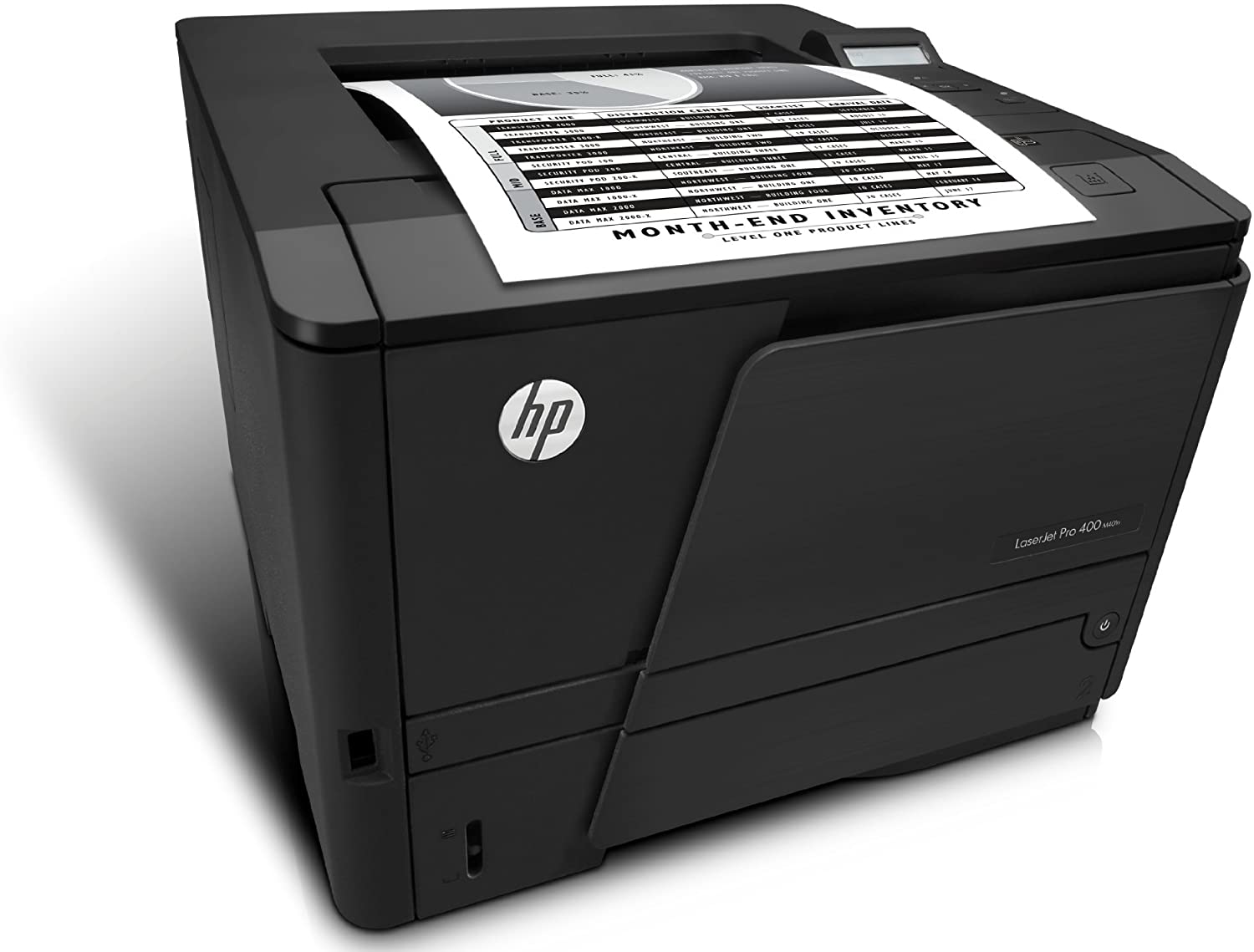 HP LaserJet Pro 400 M401N Monochrome Laser Printer (CZ195A) - image 3 of 4