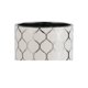 thumbnail image 2 of Jarrón Galway LOVE & LEMONS DJF-3201 Blanco y Plata 12x12x12 cm, 2 of 3