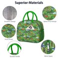thumbnail image 4 of Womens Green Dinosaurs Jurassic Pattern Lunch Box for Work,Insulated Lunch Bag for Women,Loncheras Para Mujer,Leakproof Adult Lunch Bag for Work,Beach,Travel,Picnic,Camping, 4 of 7