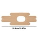 thumbnail image 4 of Cinta Rodilla Kinesiología Precortada Transpirable para Fitness (Beige), 4 of 4