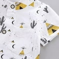 thumbnail image 4 of PatPat 2pcs Baby Boys Cactus Short Sleeve Summer Outfits Set,Lapel Button up T-Shirt Tops Elastic Waistband Shorts Set Toddler Clothes Set Beachwear,0-3T, 4 of 10