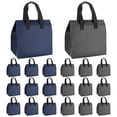 thumbnail image 1 of Bolsas Térmicas Aisladas Uxcell [20PCS] - Aislamiento Térmico para Comida - [Negro y Azul Marino - 9.4IN], 1 of 7