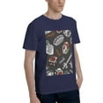 thumbnail image 2 of Bingfone Japanese Sushi Hashi Men'S Loose Fit Short-Sleeve Pocket T-Shirt, 2 of 7