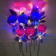 thumbnail image 4 of Artificielle LED Rose Réaliste Lumineux Fleur Rose Éclairée pour Valentine, 4 of 10